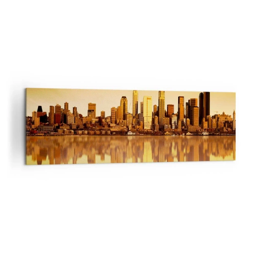 Obraz na plátne - Ticho metropoly - 160x50 cm