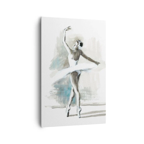 Obraz na plátne - Zakliata do labute - 80x120 cm
