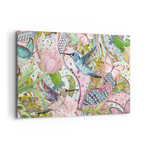 Obraz na plátne - Zamotané do lián - 100x70 cm