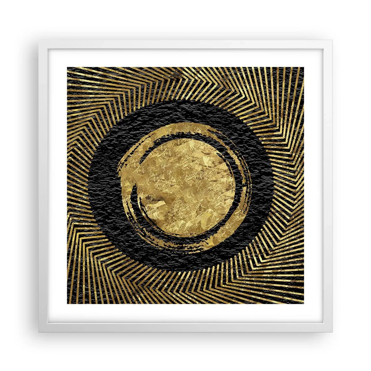 Plagát v bielom ráme - Glamour - 50x50 cm
