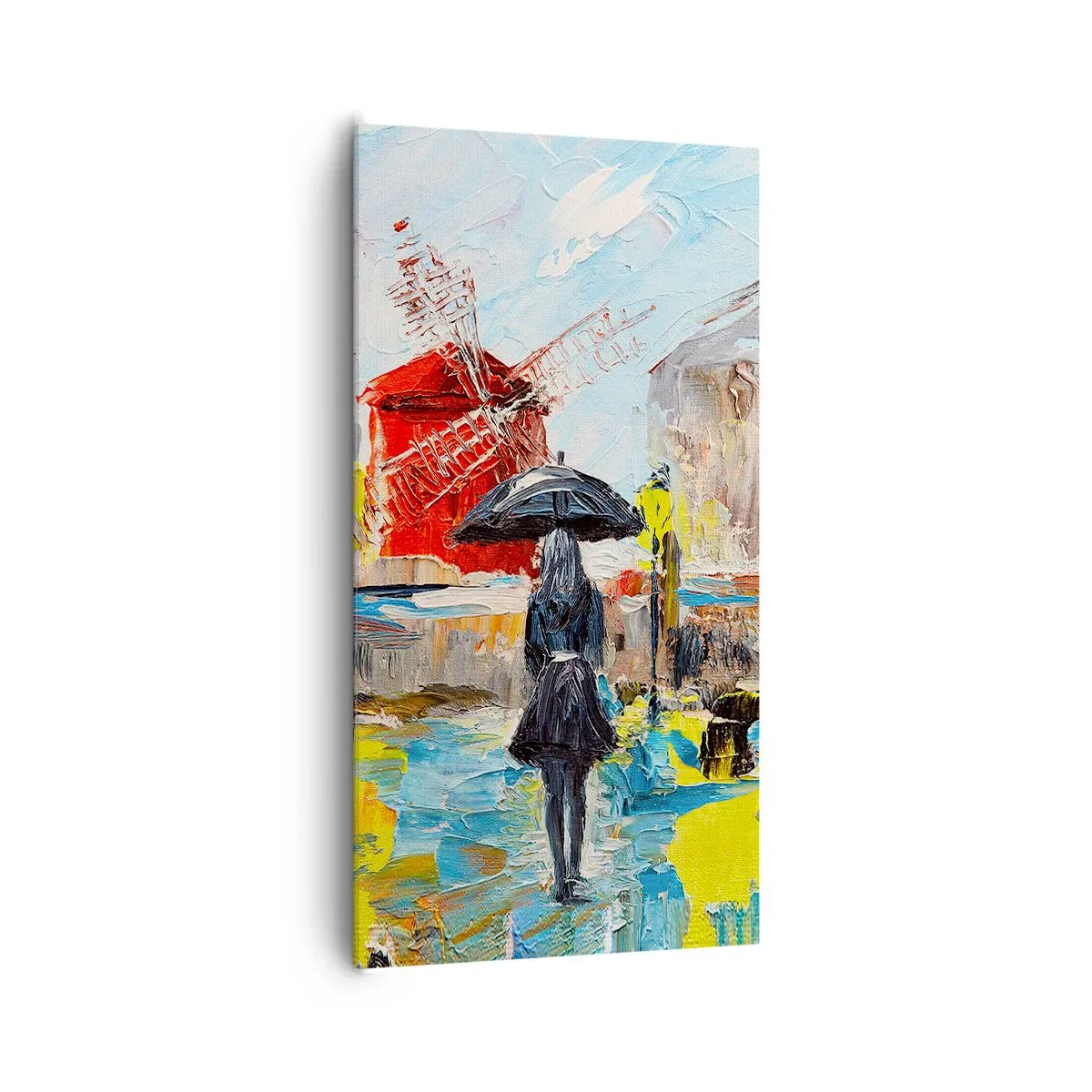 Obraz na plátne - Parížske legendy - 65x120 cm