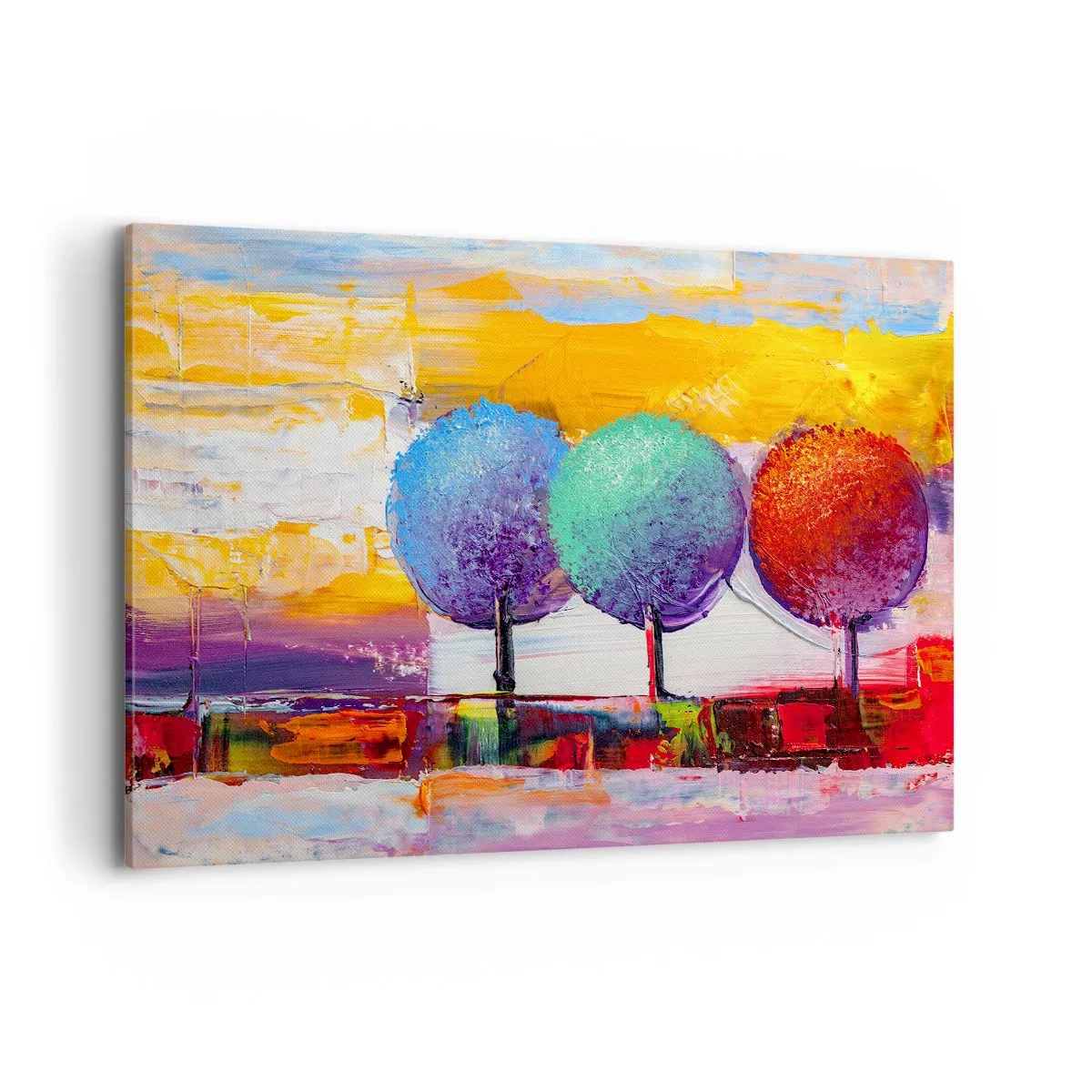 Obraz na plátne - Do tretice všetko dobré - 120x80 cm