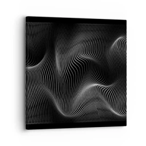 Obraz na plátne - Tanec svetla v priestore - 30x30 cm