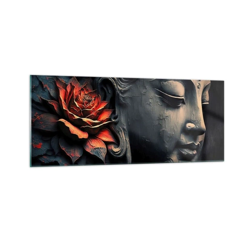 Obraz na skle - V súlade so svetom - 100x40 cm