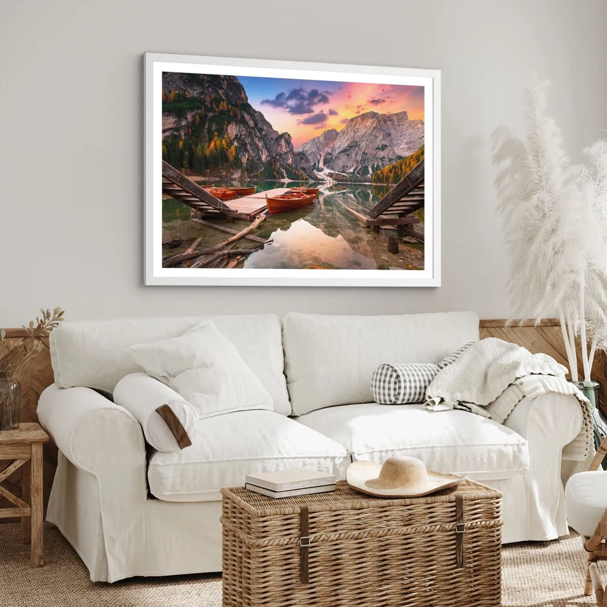 Plagát v bielom ráme - Sľub dňa - 40x30 cm