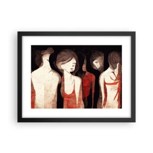 Plagát v čiernom ráme - Madony z temnoty - 40x30 cm