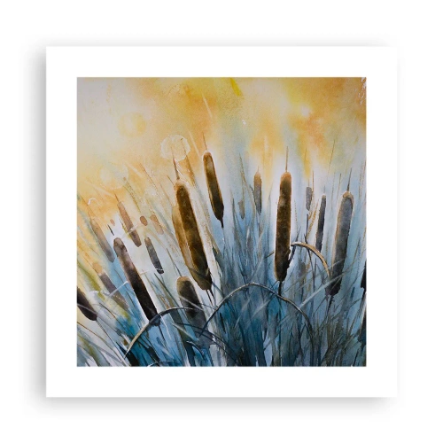 Plagát - Chlad vody, žiara slnka - 40x40 cm