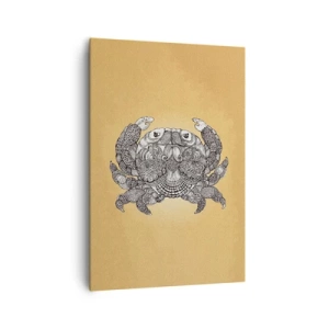 Obraz na plátne - Príbehy pána Kraba - 70x100 cm