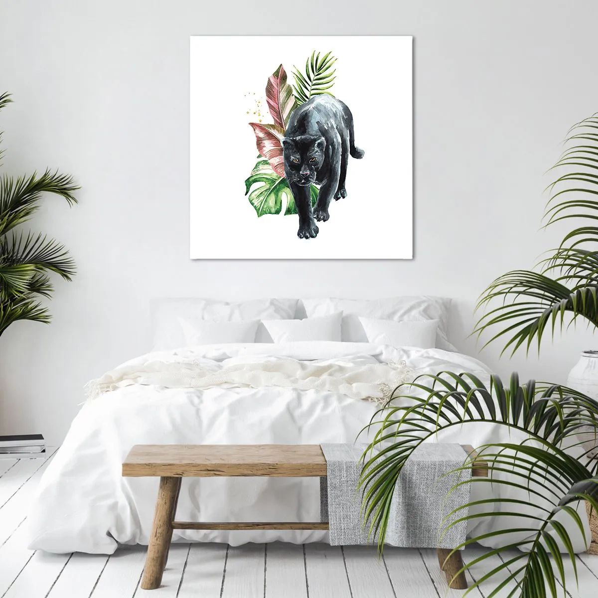 Obraz na plátne - Divokosť v srdci - 40x40 cm