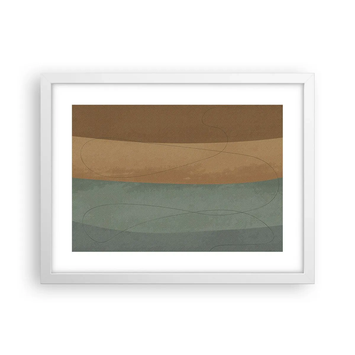 Plagát v bielom ráme - Horizontálna kompozícia - 40x30 cm