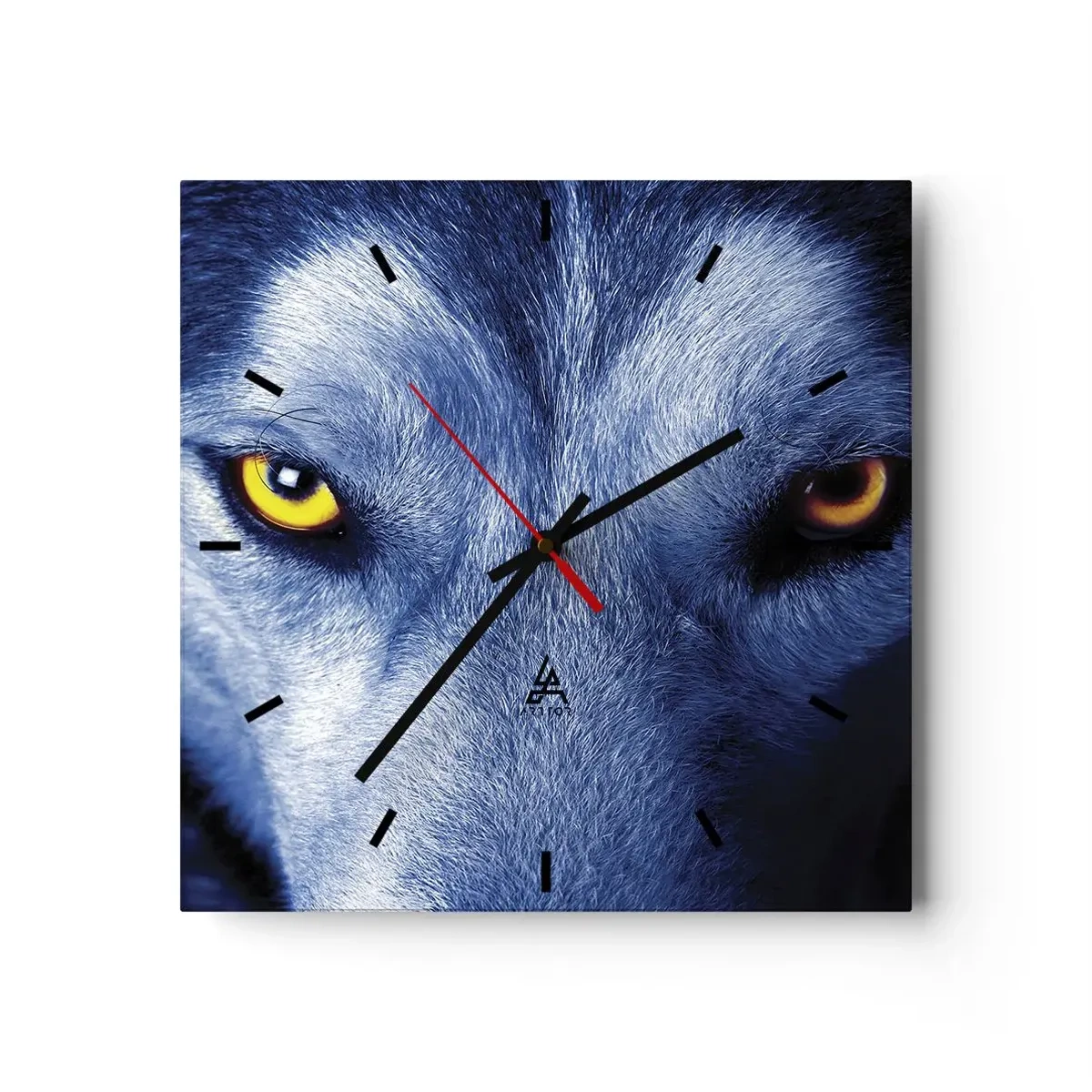 Nástenné hodiny - Fascinujúci pohľad - 30x30 cm