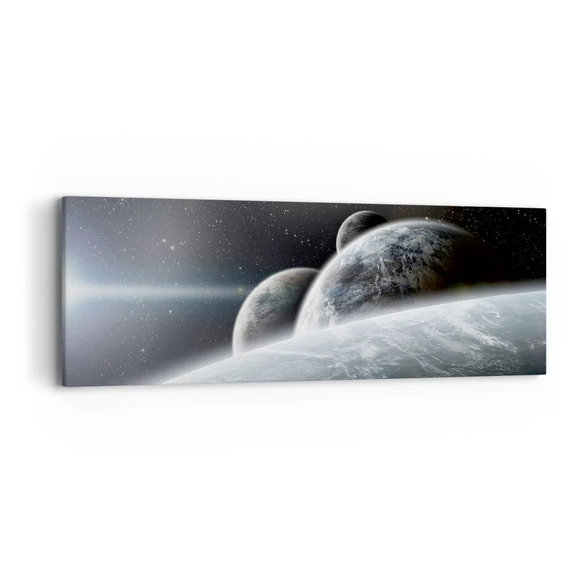 Obraz na plátne - Vesmírna hudba sfér - 90x30 cm