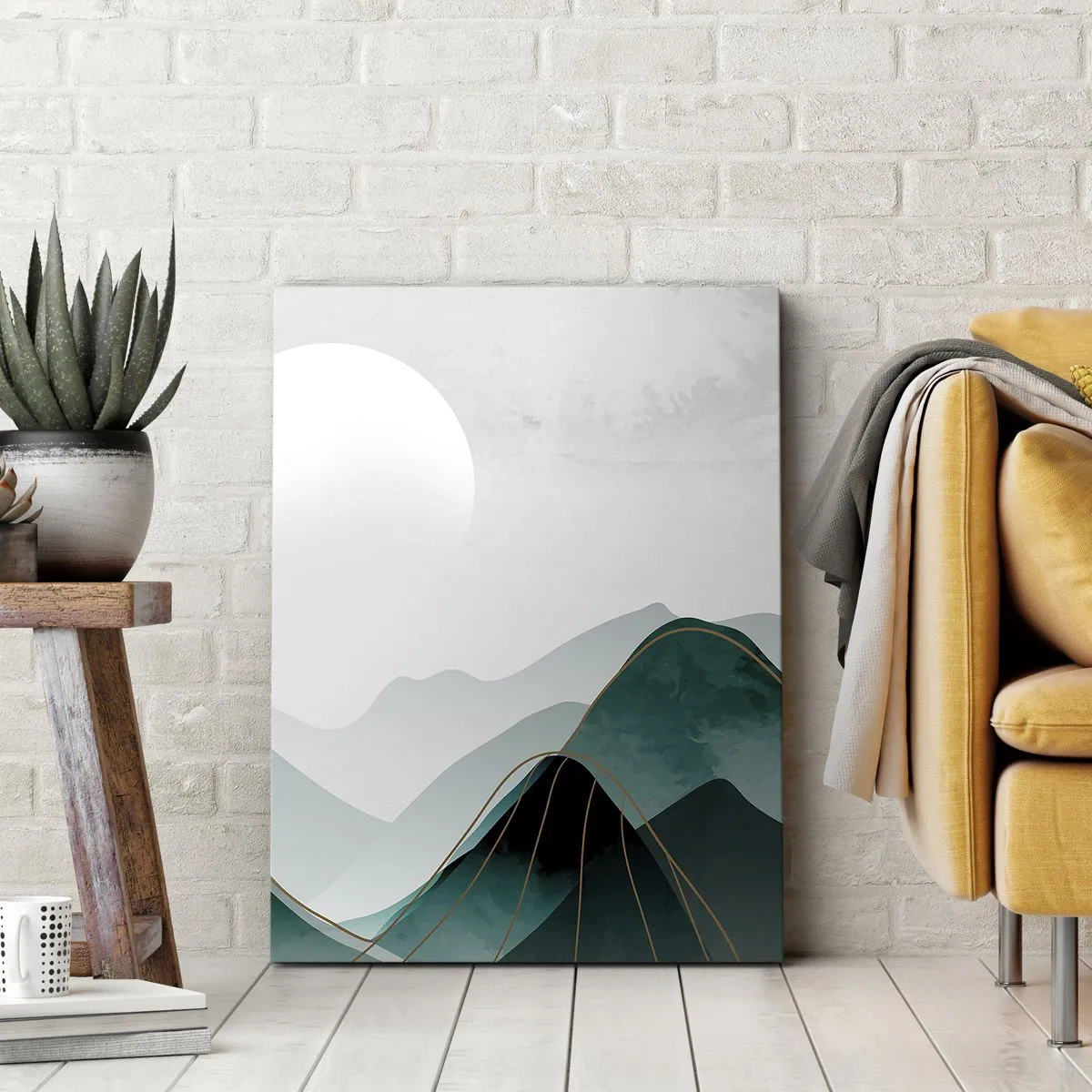 Obraz na plátne - V plnom majestáte - 55x100 cm