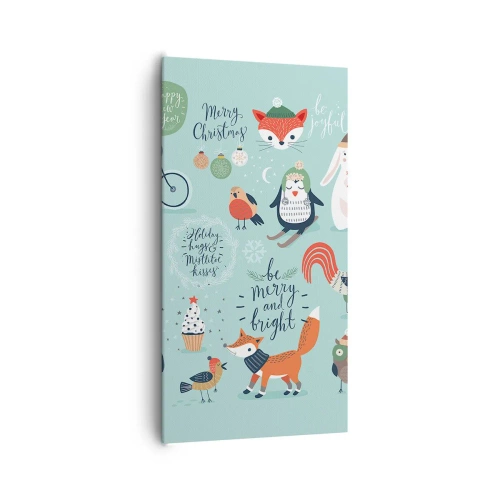 Obraz na plátne - Nech sú vždy Vianoce! - 65x120 cm