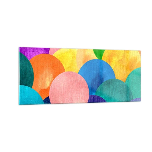 Obraz na skle - Pôvodná plnosť života - 100x40 cm
