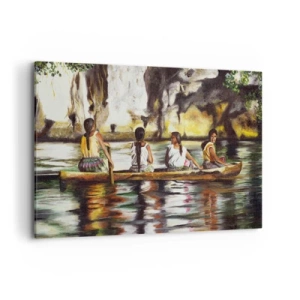 Obraz na plátne - V polynézskom raji - 120x80 cm