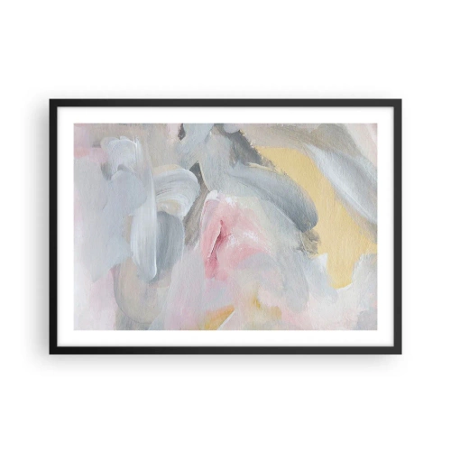Plagát v čiernom ráme - V pastelovom svete - 70x50 cm
