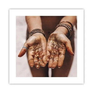 Plagát - Darček pre teba - 40x40 cm