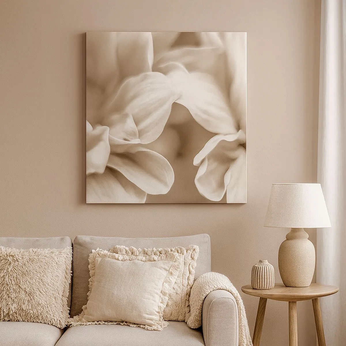 Obraz na plátne - Nežné ako úsmev - 30x30 cm