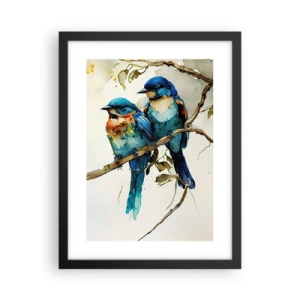 Plagát v čiernom ráme - Urazil sa? - 30x40 cm