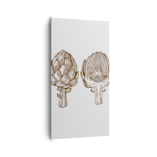 Obraz na plátne - Hodiny anatómie - 65x120 cm