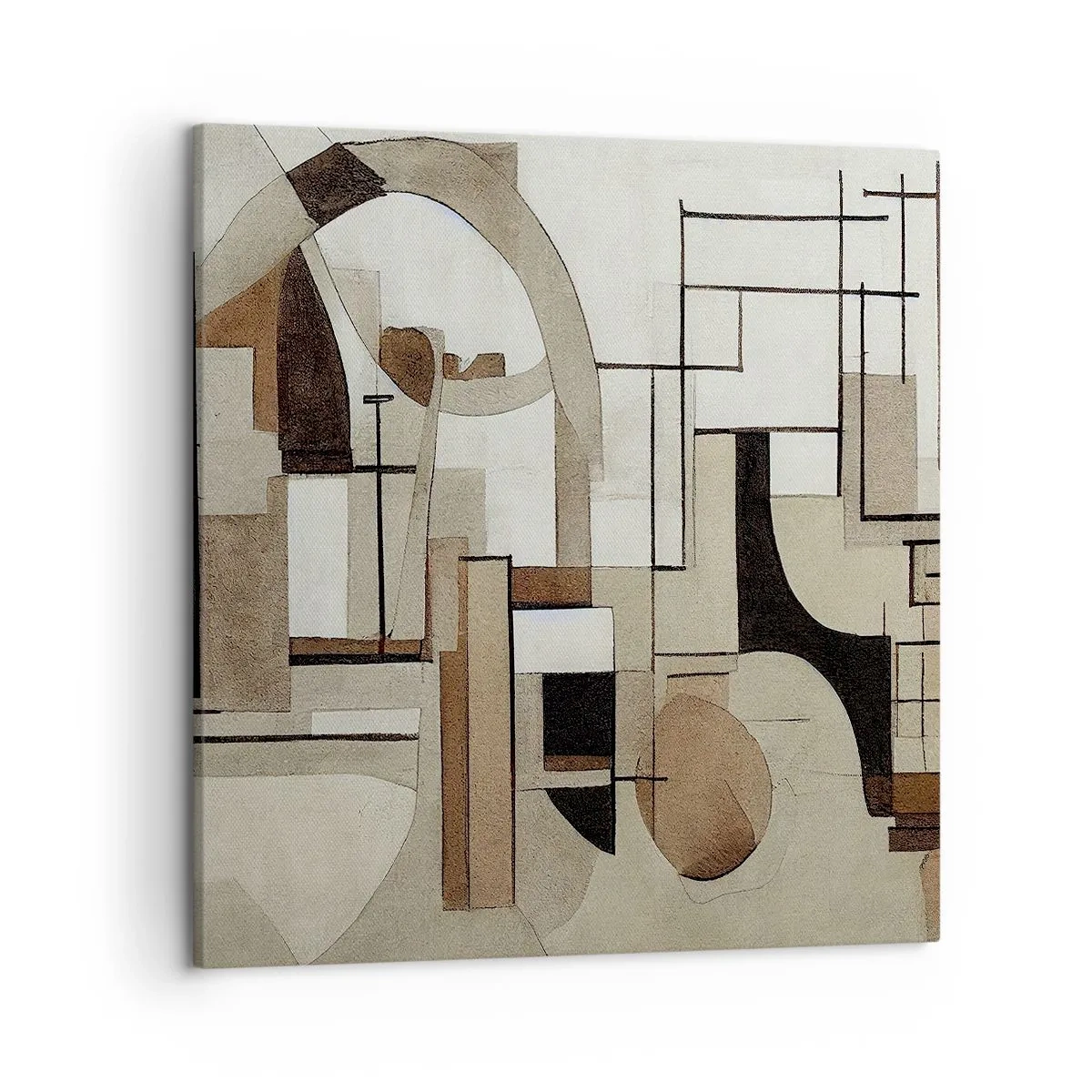 Obraz na plátne - Mestská krajina 2.0 - 50x50 cm