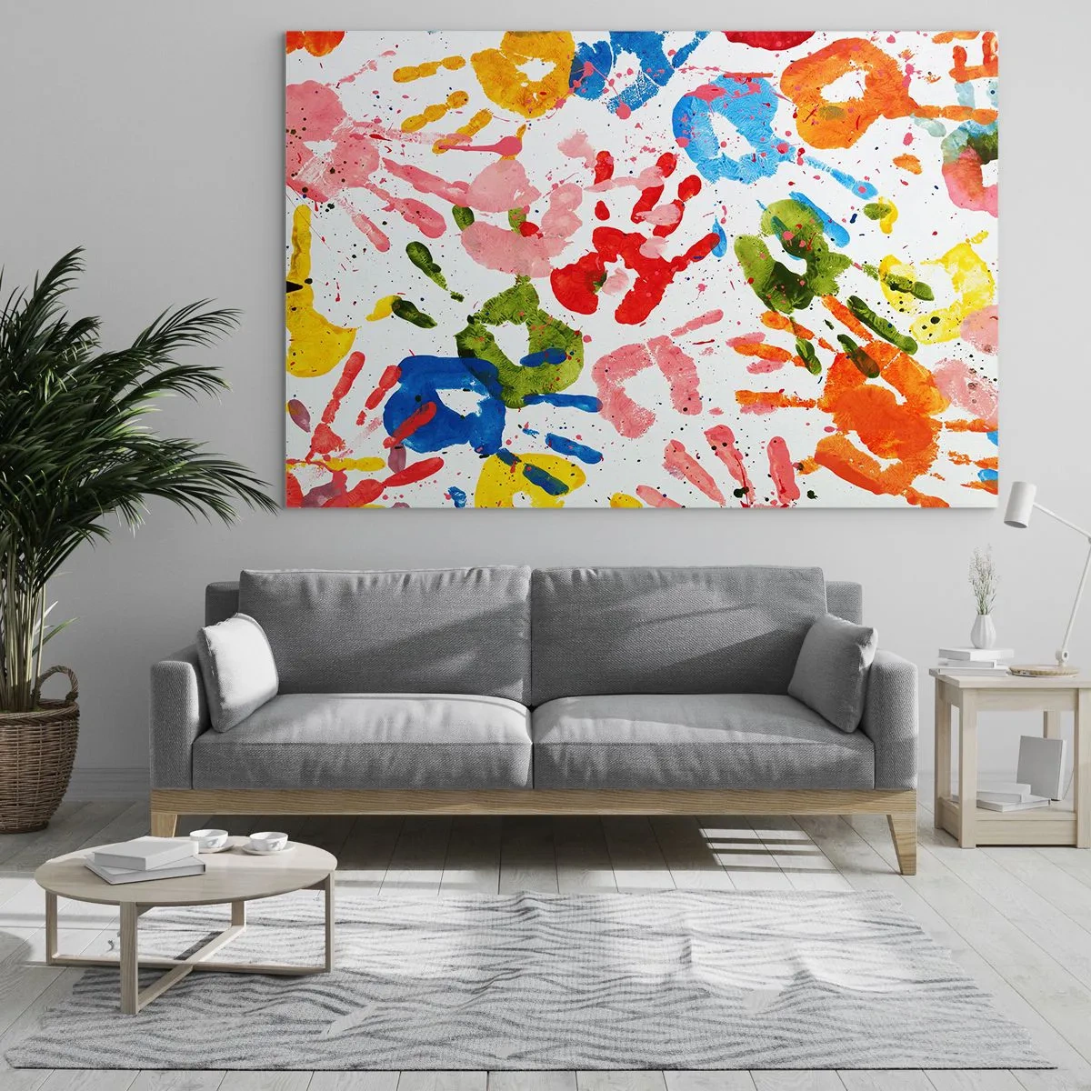 Obraz na skle - Choď v stopách - 120x80 cm