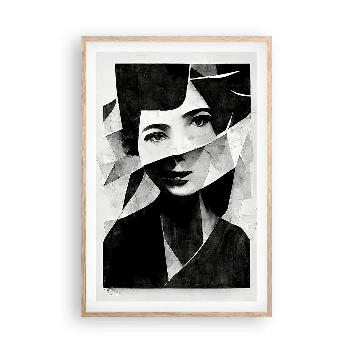 Plagát v ráme zo svetlého duba - Niečo o tebe… - 61x91 cm