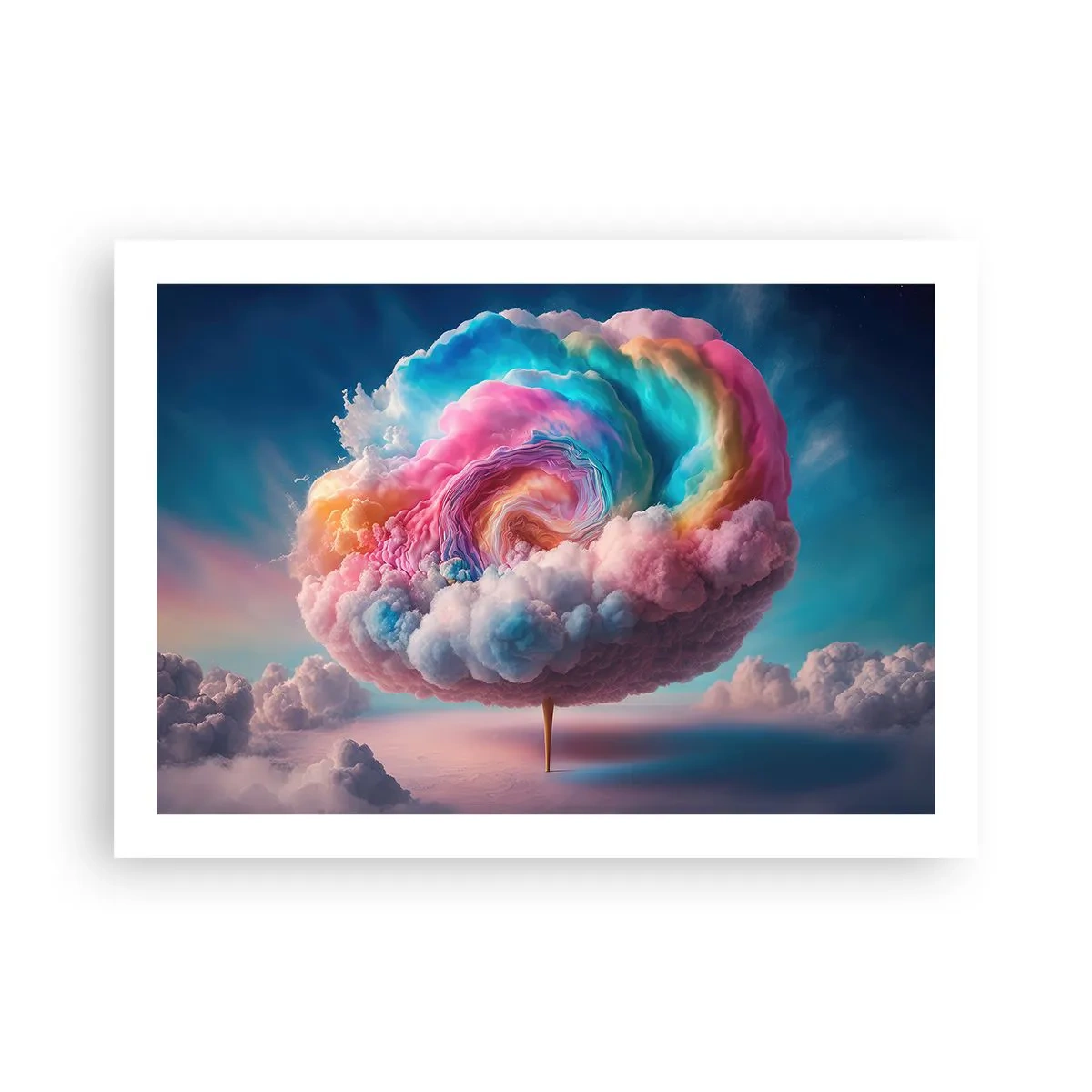 Plagát - Sen o zábavnom parku - 70x50 cm