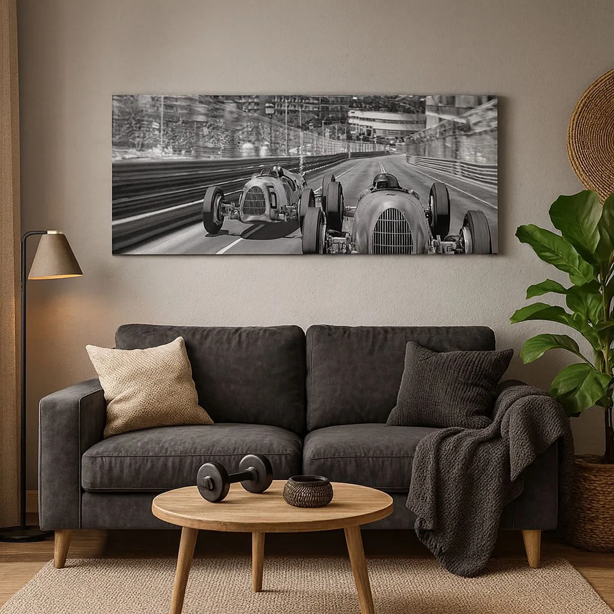 Obraz na plátne - Kedysi dávno v Monte Carle - 100x40 cm