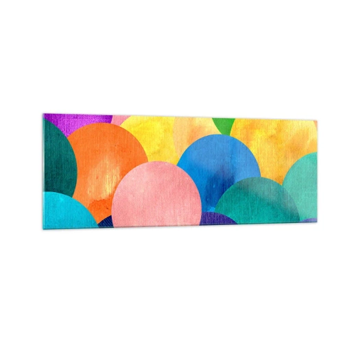 Obraz na skle - Pôvodná plnosť života - 140x50 cm