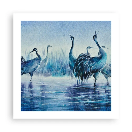 Plagát - Ranné stretnutie - 50x50 cm