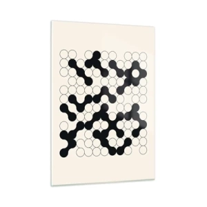 Obraz na skle - Čínska hra – variácia - 50x70 cm