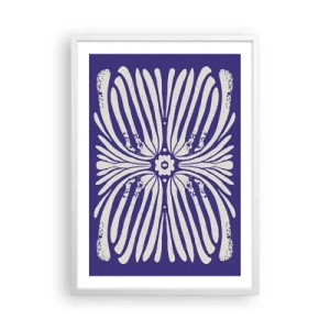 Plagát v bielom ráme - Etnické inšpirácie - 50x70 cm