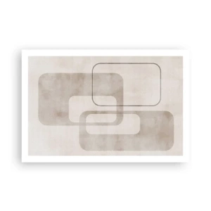 Plagát - Geometrická fúga - 91x61 cm