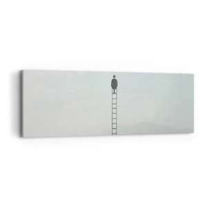 Obraz na plátne - Povzniesť sa nad to - 90x30 cm