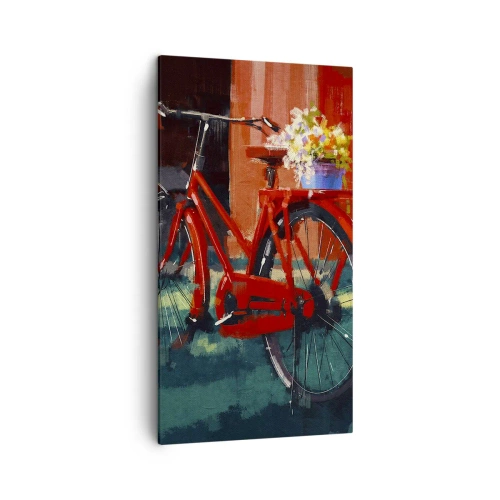 Obraz na plátne - I want to ride my bicycle - 45x80 cm