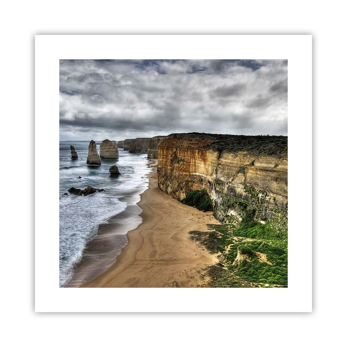 Plagát - Drsná krása - 40x40 cm