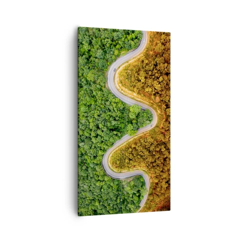 Obraz na plátne - Hranice a prelomy - 55x100 cm