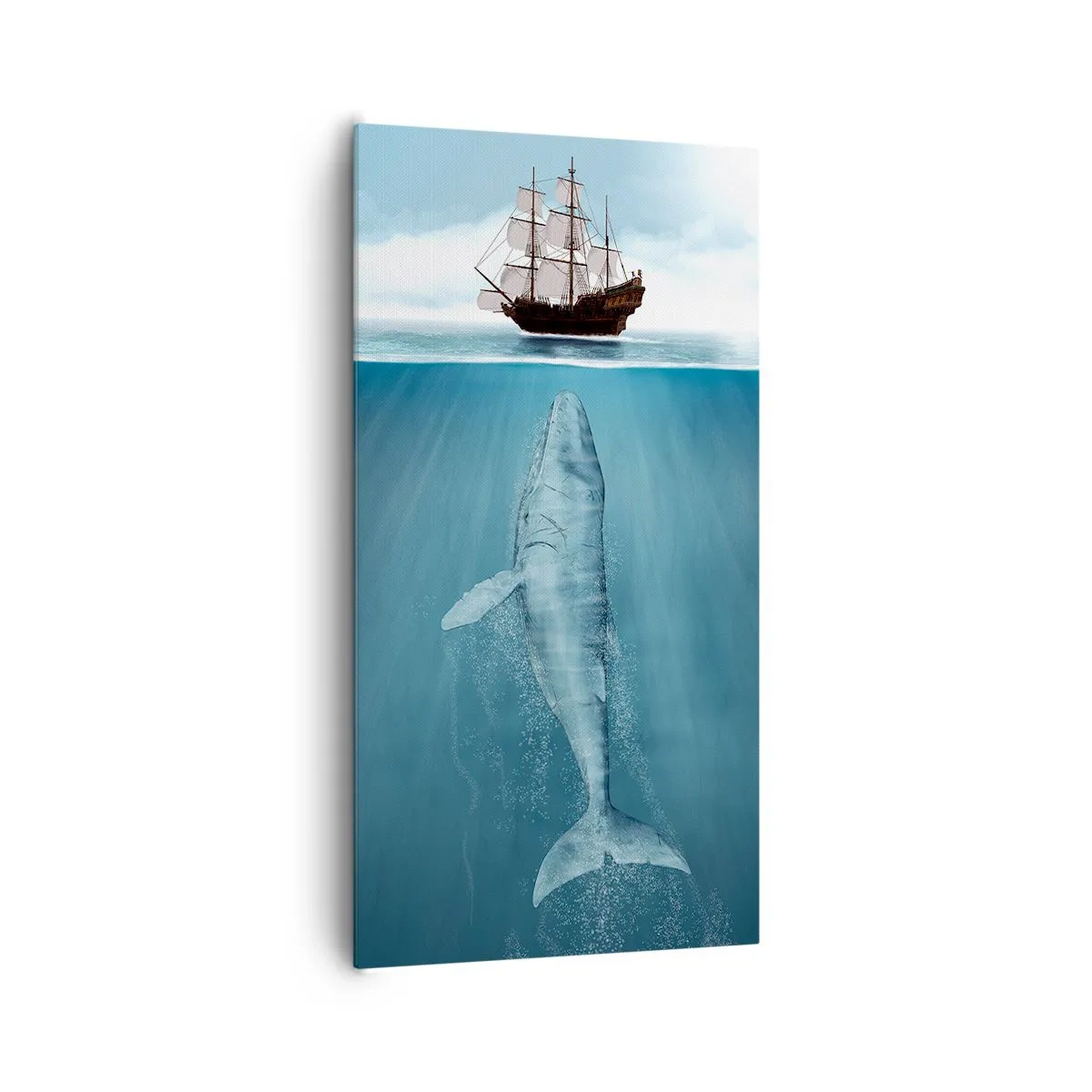 Obraz na plátne - Lepšie nevedieť - 65x120 cm