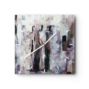 Nástenné hodiny - Tajomná trojica - 30x30 cm