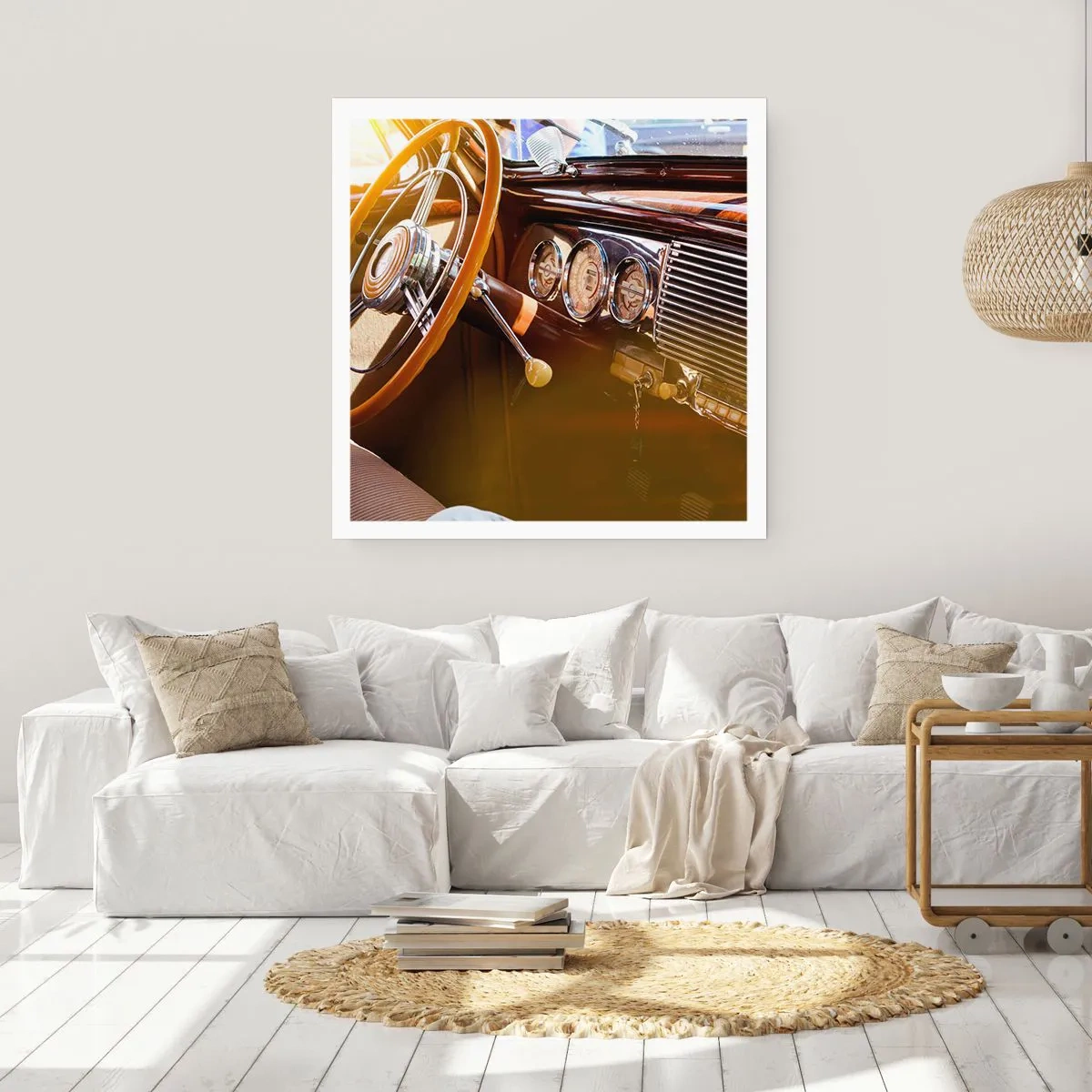 Plagát - Závan luxusu z minulosti - 30x30 cm