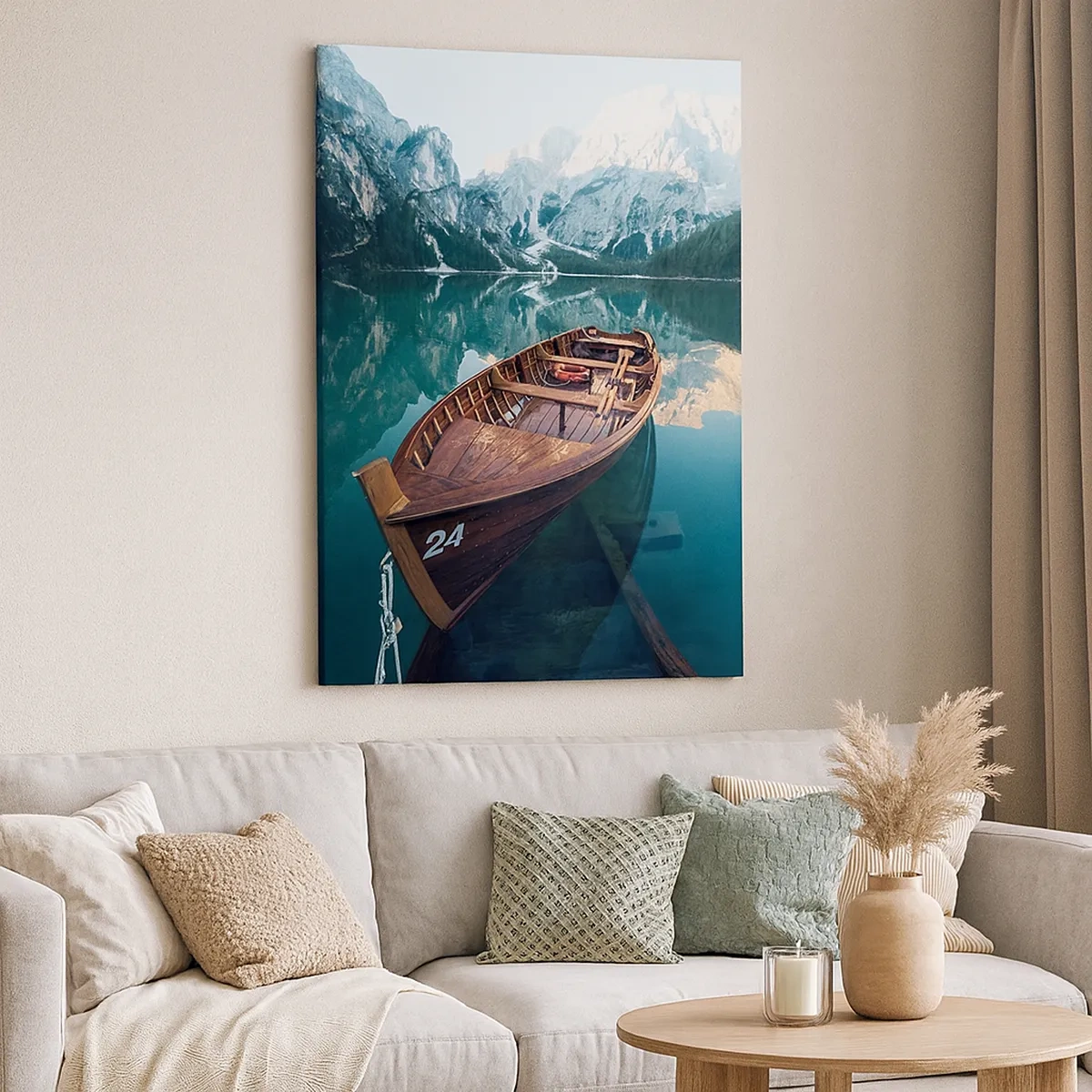 Obraz na plátne - Ako namaľované na skle - 50x70 cm