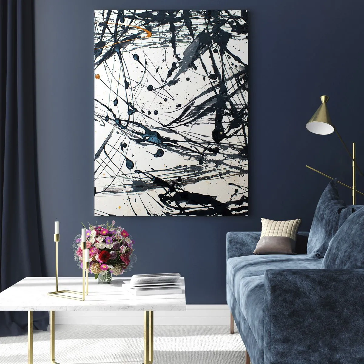 Obraz na skle - So zmyslom alebo bez zmyslu? - 50x70 cm