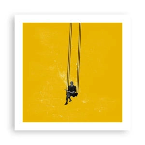 Plagát - Deň ako každý iný - 50x50 cm