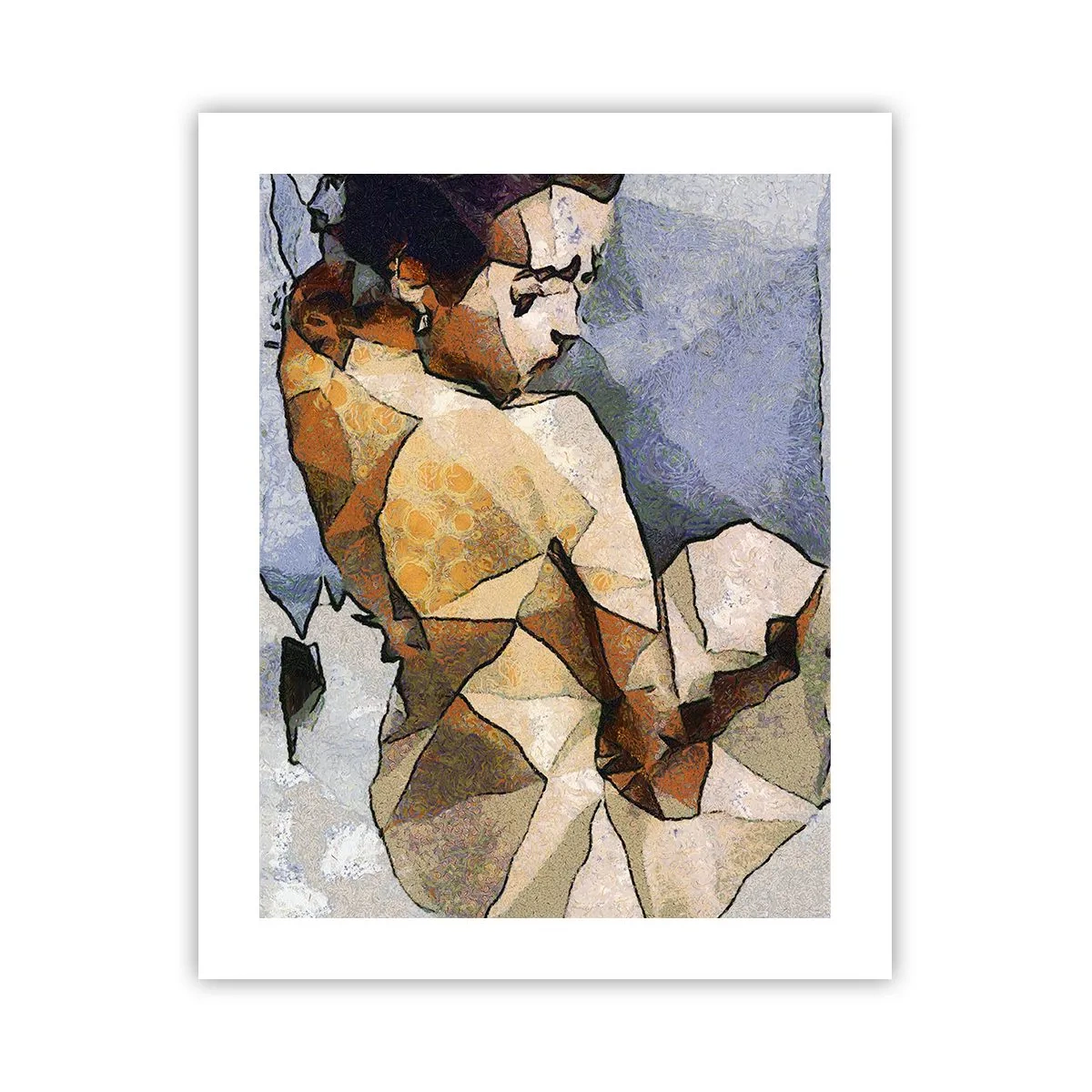 Plagát - V duchu kubizmu - 40x50 cm