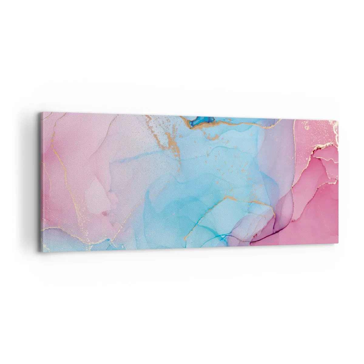 Obraz na plátne - Stretávanie a prelínanie - 100x40 cm