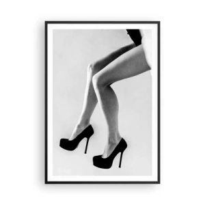 Plagát v čiernom ráme - Večná ženskosť - 70x100 cm