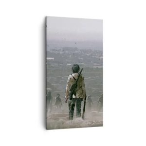 Obraz na plátne - Posledný spravodlivý? - 45x80 cm