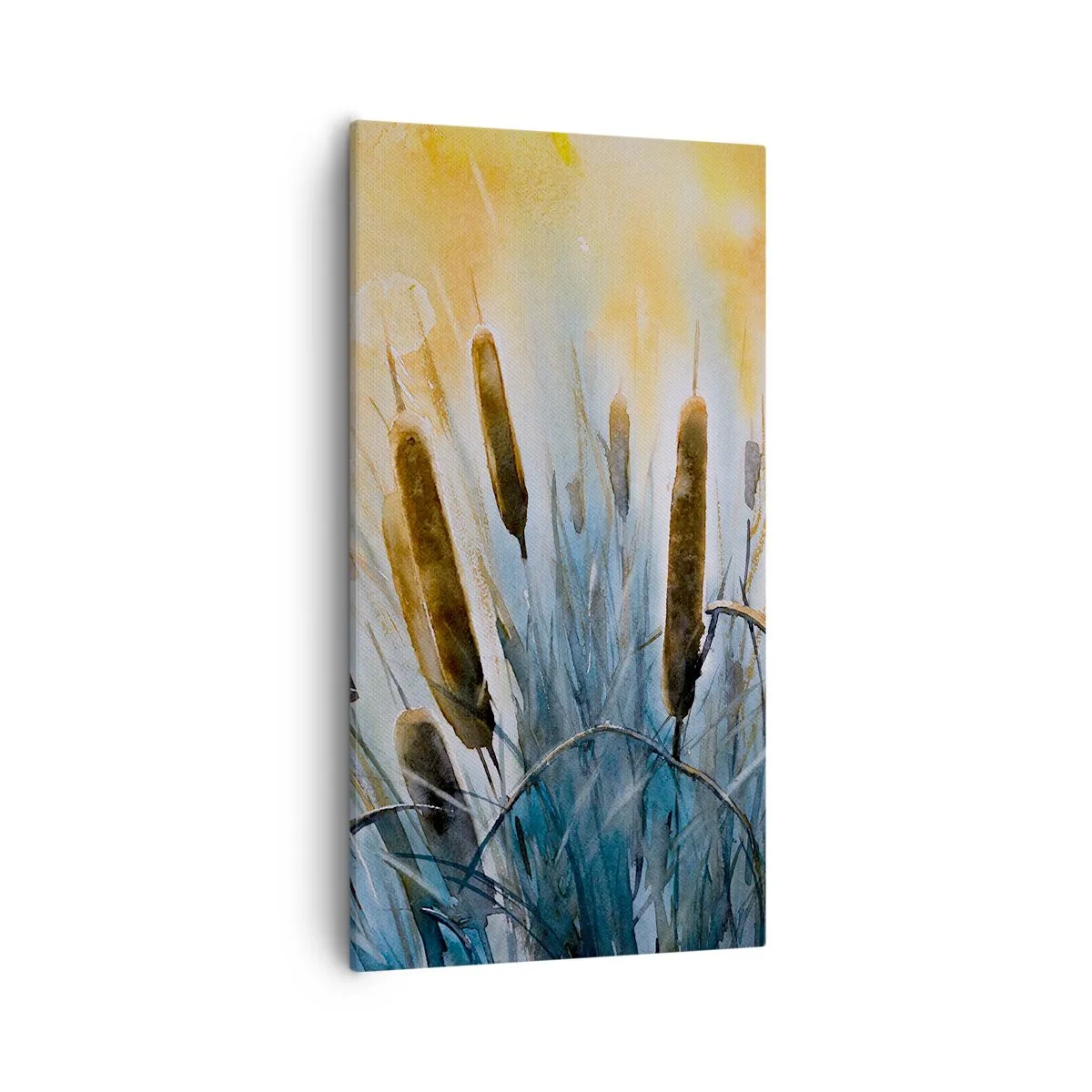 Obraz na plátne - Chlad vody, žiara slnka - 55x100 cm